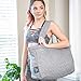 Unique Wellness Buckwheat Meditation Cushion (17”x13”6”), Meditation Pillows for Sitting On Floor, Yoga Cushion for Women and Men, Tote Bag for Travel, Lavender Scented, Machine Washable