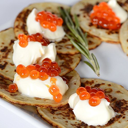 Alaskan Salmon Roe Caviar Malossol, Wild 35.2 Oz Buy Online in UAE
