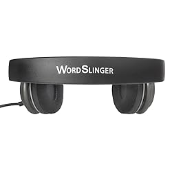 ECS WordSlinger USB Transcription Headset, 7-Foot
