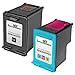 Remanufactured Ink Cartridge Replacement for 92/93 (1 Black 1 Color 2 Pack)