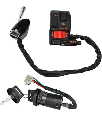 Honda XRM 110 E-Power Ignition Switch / Main Switch & Key Set | Shopee - Foto 4