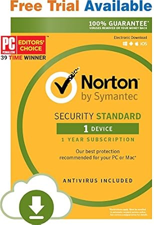 Norton Security Standard - 1 Device- Monthly Subscription