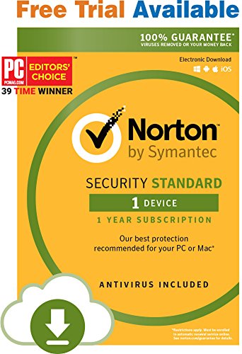 Norton Security Standard - 1 Device- Monthly Subscription