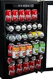 Kalamera 150-can Beverage Refrigerator Stainless Steel Touch Control