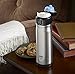Thermos 16 Ounce Stainless Steel Commuter Bottle, Silver