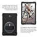 BRAECN Galaxy Tab A 10.1 with S Pen [SM-P580/SM-P585] Shock-Proof Case,[Heavy Duty] Three Layer Full-Body Rugged Protective Case Built-in Kickstand+ Hand Grip Strap+Shoulder Strap (Black)