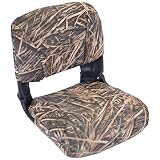 Tempress All Weather High Back Seat, Black Seat/Mossy Oak Shadow Grass Cushion Vinyl