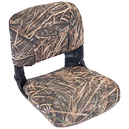 Tempress All Weather High Back Seat, Black Seat/Mossy Oak Shadow Grass Cushion Vinyl