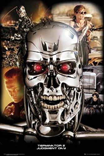 Terminator 2 - Collage Poster 24 x 36in