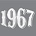 Feisty and Fabulous, 1967 Birthday Shirts for Men, The 1967 T Shirt, Gray 1967, 55 Year Old