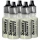 SHAVE SECRET SHAVING OIL- THE BEST SHAVE EVER! 18.75ML (5 Pack)