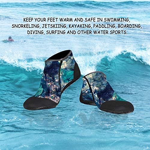 image for NeopSkin Neoprene Socks 3mm Beach Volleyball Sand Soccer Socks Water B