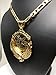 Gold Plated Mexican Coin Centenario Mexicano con Aguila Replica Oro Laminado Con Cadena Figaro 26