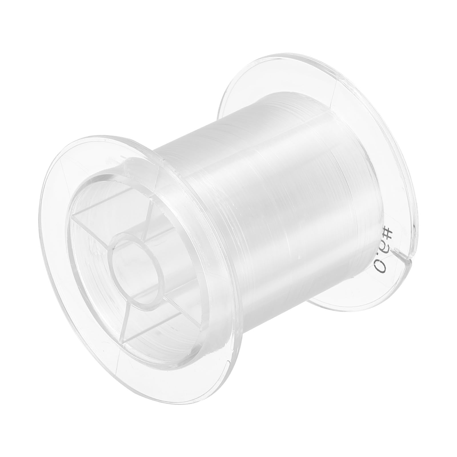 PATIKIL 328Yard/984FT Nylon Fishing Line, 3Lb 0.12mm Monofilament String Wire Fluorocarbon Coated for DIY Craft Hanging Decoration, Clear