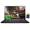 2021 MSI GE75 Raider 17 Premium Gaming Laptop I 17.3″ FHD IPS 144Hz I Intel Hexa-Core i7-10750H I 64GB DDR4 1TB SSD 1TB HDD I RTX 2070 8GB RGB Backlit Webcam Win 10 + Delca 32GB Micro SD Card