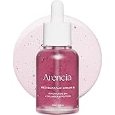 Arencia Red Collagen + Peptide Smoothie Serum, 8% Niacinamide, Vitamin C, Vitamin E, lifting anti-aging serum for skin texture for glass skin