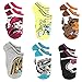 Monster High Little Girls 6 pack Socks (6-8 Girls (Shoe: 10.5-4), Doll Multi)