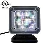 MaximalPower Home Security TV Light Simulator with Built-in Light Sensor Timer US Plug for Burglar Intruder Thief Deterrent Crime Prevention Device