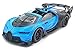 Blue Bugatti | Battery Operated Remote Control Car | Working Doors, Trunk and Lights 1/12 Scale RC