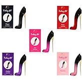 Viaan Krishna Fantasy Girl Mini High Heel Perfume Gift Set for Women (1oz/30ml x 5pcs) Pink Rose, Ambition, Desire, Perfect & Love, (Pack of 5)- Eau De Parfum