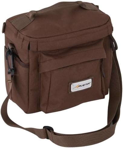 Avenir SoftSide City Quick Release Handlebar Bag (Brown, 261 Cubic Inches)
