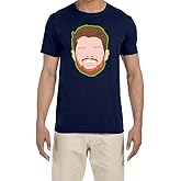 Navy Seattle Sam Darnold Face T-Shirt