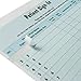 AMZfiling Patient Sign in Sheet (Blue)- HIPAA Compliant, 250/Package