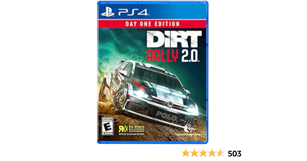 Dirt Rally 2 0 Day One Edition For Playstation 4 Amazon Com Au