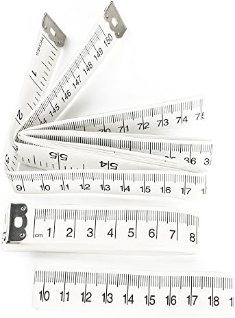 Wintape Disposable Infant Paper Tape Measure, Tyvek Material Hospital Used 50" 150cm (Case of 100)