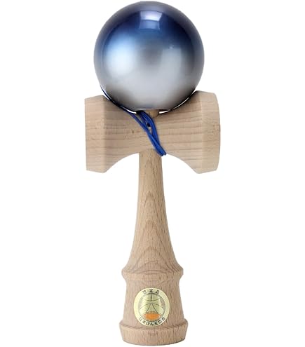 Amazon.com: 日本けん玉協会認定 New 競技用けん玉「大空」単色 黒