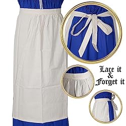 Mythrojan Medieval Ecru Apron: Ideal for Cooking