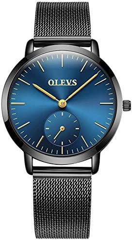 Olevs Ultra-Thin Waterproof Women's Watch Wrist Watch for Girls Top Brand Luxury Fashion Timepiece Stainless Steel Quartz Watch Band Tools