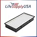 LifeSupplyUSA (2-Pack) HEPA Filter Replacements Compatible with Honeywell HRF-C1, 16216 Holmes HAPF30 and Bionaire Vicks Air Purifiers