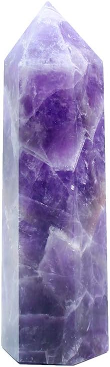 Runyangshi Dream Amethyst Healing Crystal Wands Height 3.3