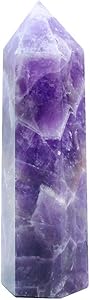 Runyangshi Dream Amethyst Healing Crystal Wands Height 3.3