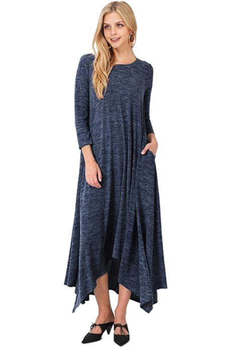 casual handkerchief dress