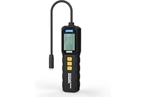 AUTOOL Brake Fluid Tester, Brake Fluid Moisture Detector with 10-Inch Corrosion Resistance Probe for DOT3/DOT4/DOT5/DOT5.1/ENV4/ENV6 with Backlit Display (AS501)