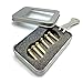 Amadget Guitar Bridge Pins 6pcs Brass Endpin for Guitar With Guitar Bridge Pin Puller