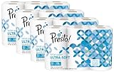 Amazon Brand - Presto! 176-Sheet Roll Toilet Paper, Ultra-Soft, 48 Count (For Small Roll Holders)