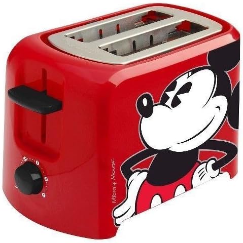 N Disney Mickey Mouse 2 Slice Toaster BRAND-NEW