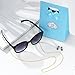 CROISSANT Glasses Chain Stainless Steel Eyeglass Chains, Sunglass Retainer Strap Eyeglasses String Holder Glasses Cord Lanyard Gift