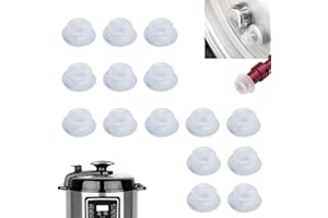 15Pcs Universal Replacement Floater Valves Silicone Gaskets,Electric Pressure Cookers Valves Seal Rings,Pressure Pots Accesso