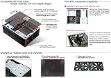 SilverStone Grandia GD05 HTPC Case Black - Micro ATX view 17
