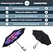 Reverse Inverted Inside Out Umbrella - Upside Down UV Sun Protection Windproof Brella That Open Better Than Most Umbrellas, Reversible Folding Double Layer, Suitable for Golf, Car, Women and Men