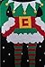 Forever Womens Celebrity Inspired Elf Print Knitted Christmas Jumpers