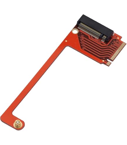 cablecc M-Key 22x30mm NVME Estensione SSD a NGFF 22x80mm Adattatore di aggiornamento compatibile con ROG Ally Gaming