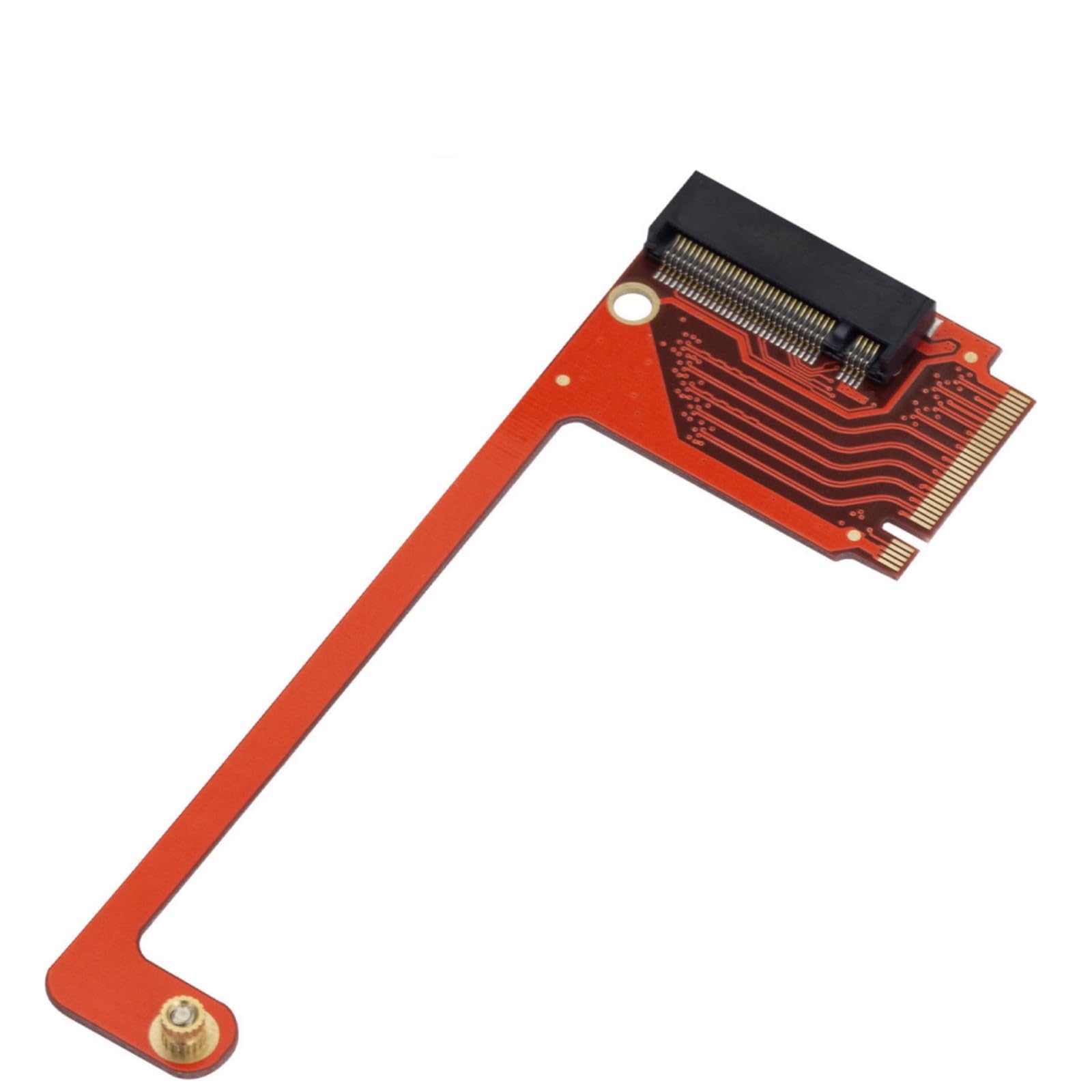 Photo 1 of  set of 20 Suckoo for Rog Ally Handheld Conversion 2230 to 2280 SSD Hard Drive Expansion Board NVME M-Key NGFF M.2 PCIE 4.0 3.0 Gold Finger High Capacity Adapter 90 Degree Upgrade Converter Expansion Card Red