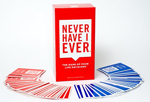 Never Have I Ever, The Game of Poor Life Decisions [A Party Card Game]