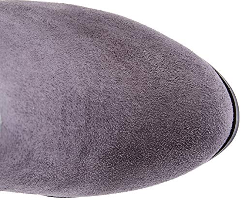 51i8Sma7weL Angkorly - Zapatillas de Moda Botas Botas Altas Flexible Mujer Piel de Serpiente Tanga Hebilla Talón Tacón Ancho Alto 8… Angkorly - Zapatillas de Moda Botas Botas Altas Flexible Mujer Piel de Serpiente Tanga Hebilla Talón Tacón Ancho Alto 8… - Imagen 6