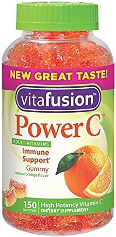 Vitafusion Power C, Gummy Vitamins For Adults, 150-Count (Packaging May Vary) - Pack of 2